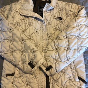 Girls north face coat